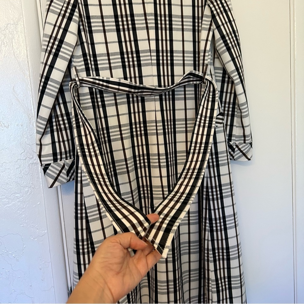 ASOS plaid pattern coat - Picture 8 of 12